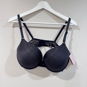 Smart & Sexy Midnight bombshell Black Lace Bra